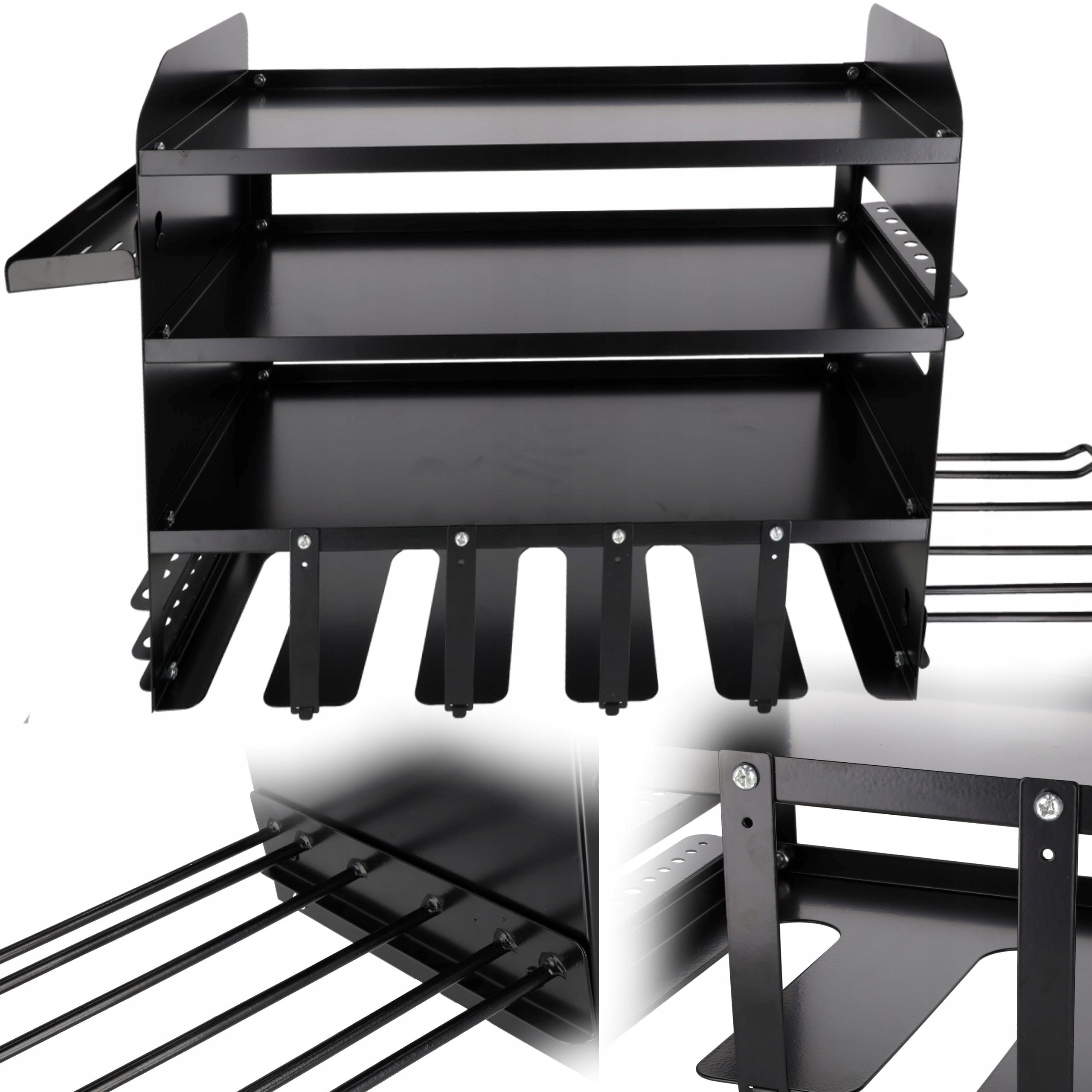 Kovová Skříňka Police Závěsná Organizér Na Elektronářadí 5 Přihrádek