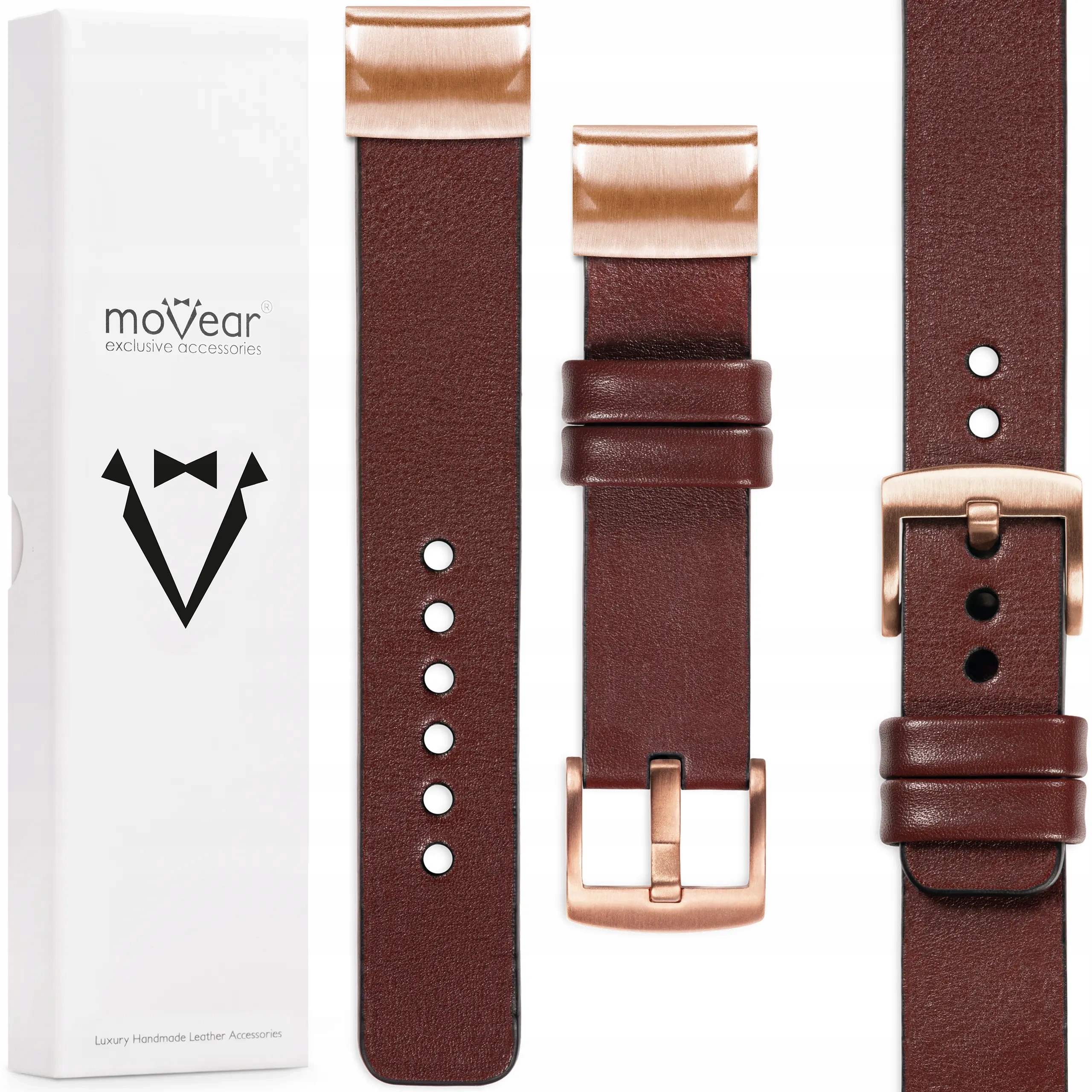 Pásek pro QuickFit 20 mm Fenix 8s 7s 6s 5s kožený, exkluzivní, ručně vyrobený