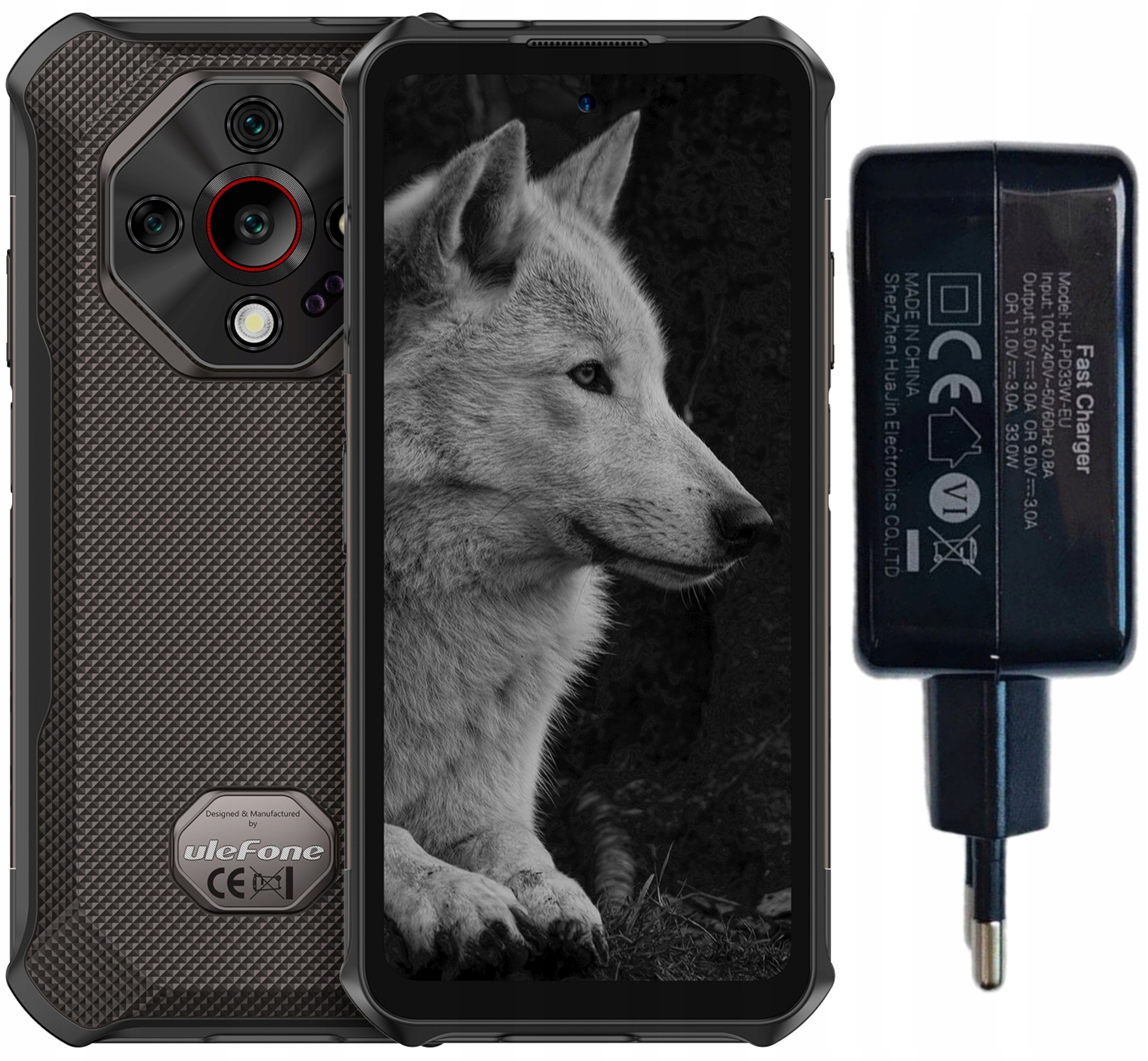 Ulefone Armor X16 Pro 5G 8/256GB Android Wasteland Shadow Ładowarka