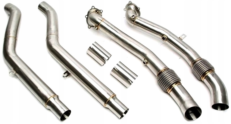 06AU014 - AUDI S6 C7 4g Downpipe DeCat та TECHNIX