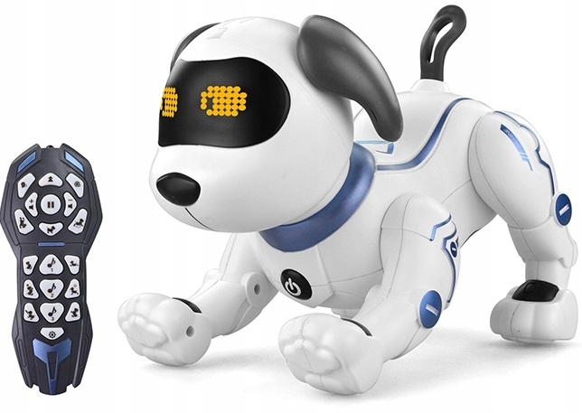 INTELIGENTY INTERAKTYWNY PIES PIESEK ZDALNIE STEROWANY ROBOPIESEK CHODZI 4+ Rodzaj inny