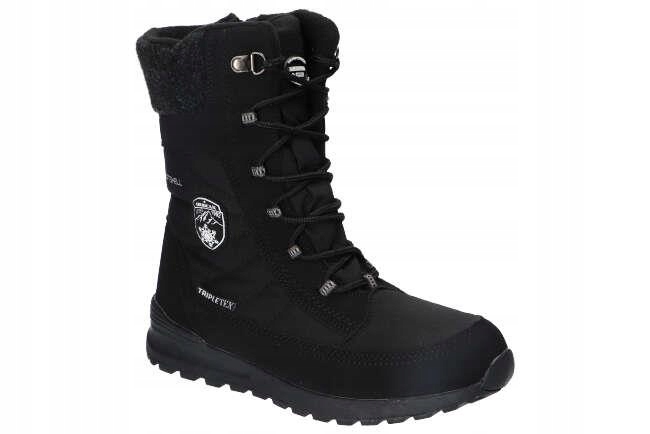 Výprodej American Zateplené Trapery Zimní Boty Dámské Sněhule Černé 37