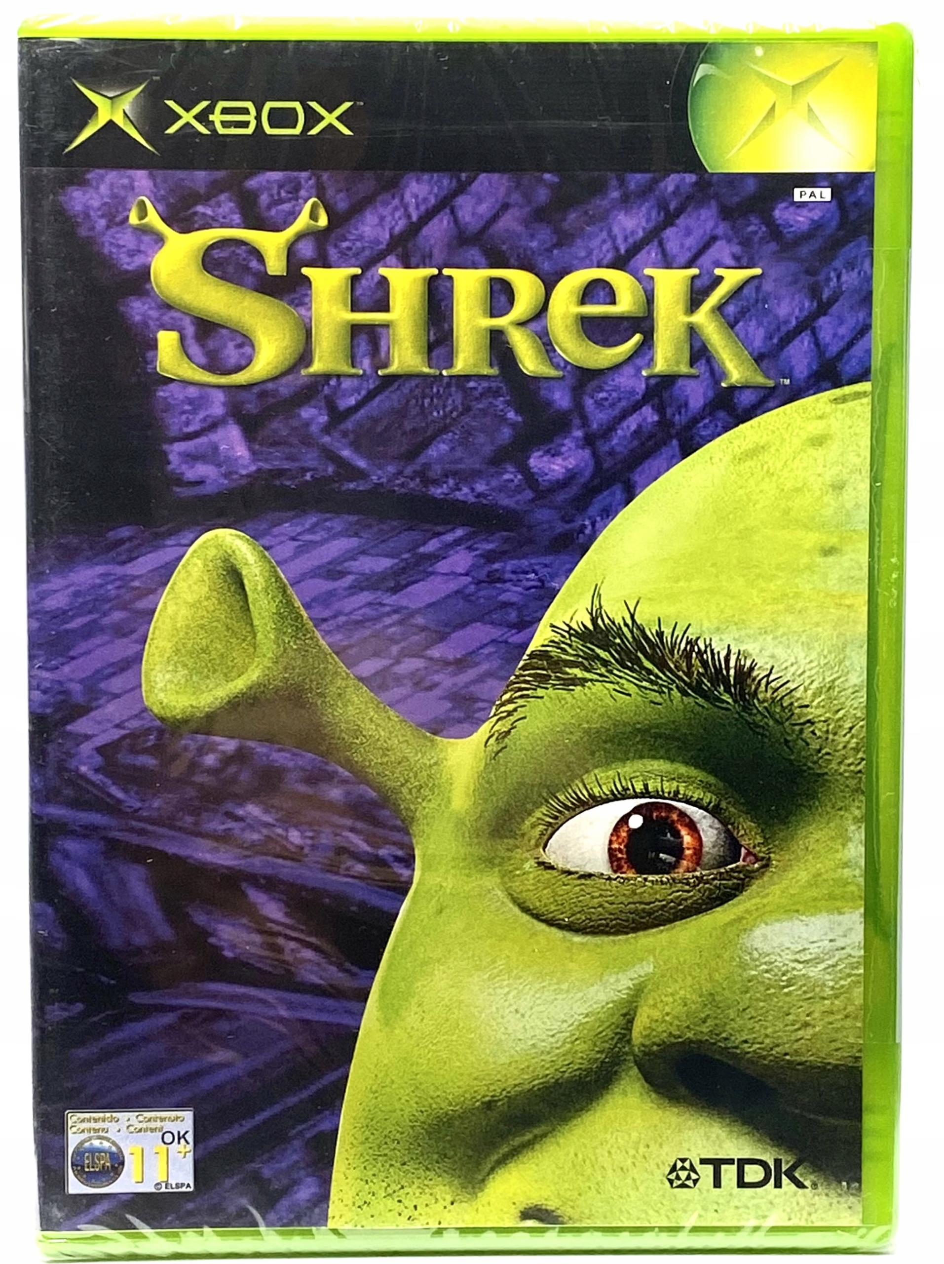 SHREK 1 | NOWA - FOLIA | GRA XBOX CLASSIC | RETRO