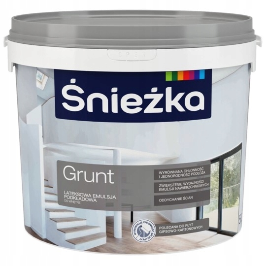 Latexová Podkladová Emulze Do Interiéru Śnieżka 10 L