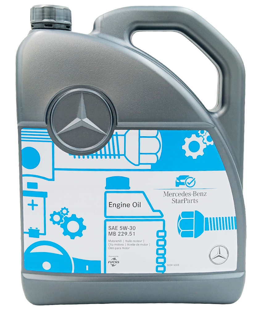 Originálny Olej Mercedes 5V30 229.51 5 L