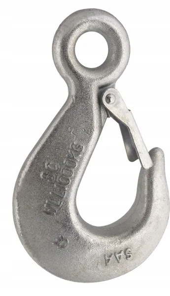 Hak do liny stalowej, 1600kg, ocynkowany, galwanizowany