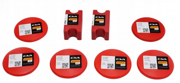 Sada Podpěrných Kluzáků 1-STOPY Long Life Rypadlo-nakladač Cat