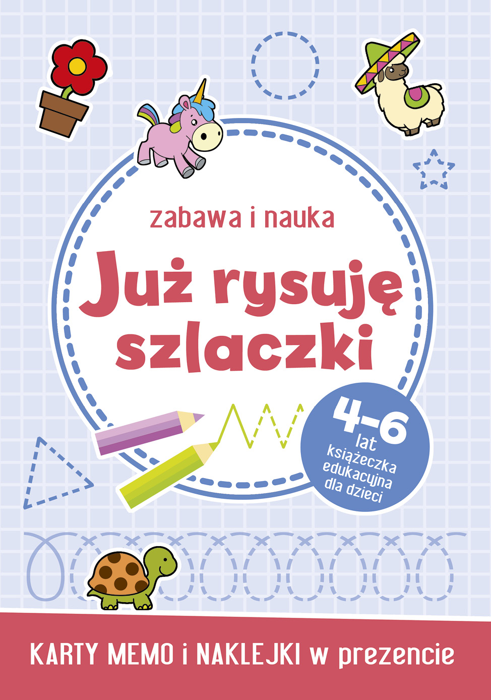 

Książeczka Edukacyjna Ferment Już Rysuję Szlaczki