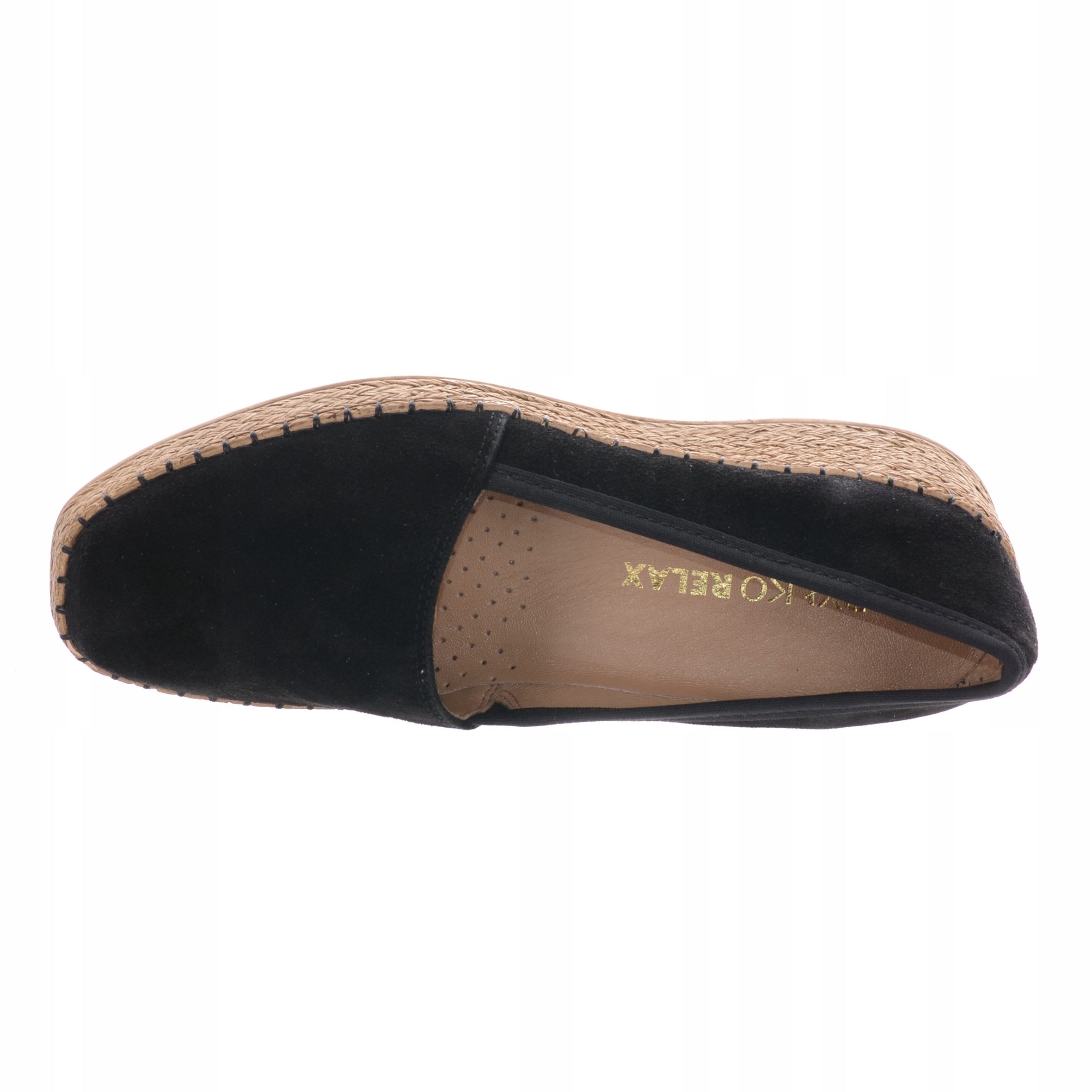 ESPADRYLE DAMSKIE RYŁKO CZARNE ZAMSZOWE R. 37 Marka Ryłko