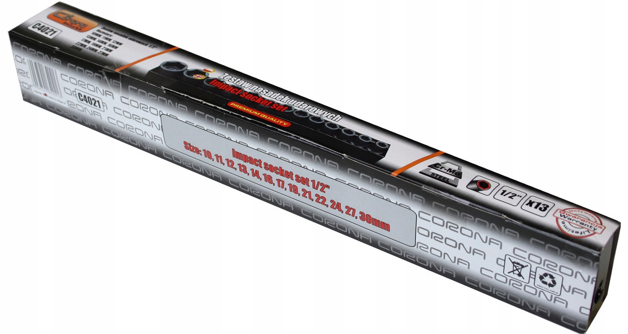 NASADKI UDAROWE ZESTAW 1 2 10 30mm RICHMANN Brand Corona Richmann