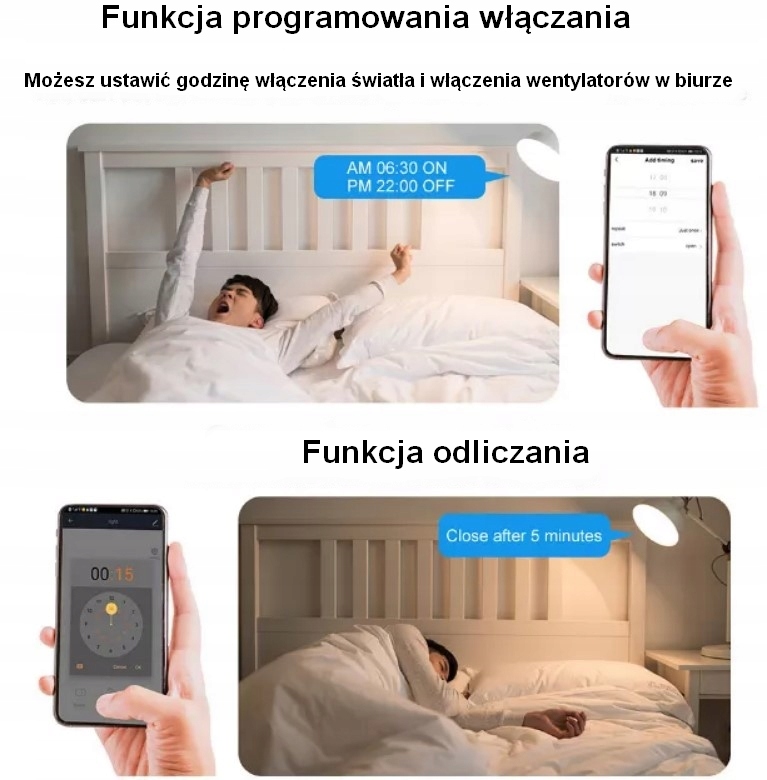 MINI PRZEŁĄCZNIK DOPUSZKOWY WiFi 2 CH 16A TUYA Marka inny