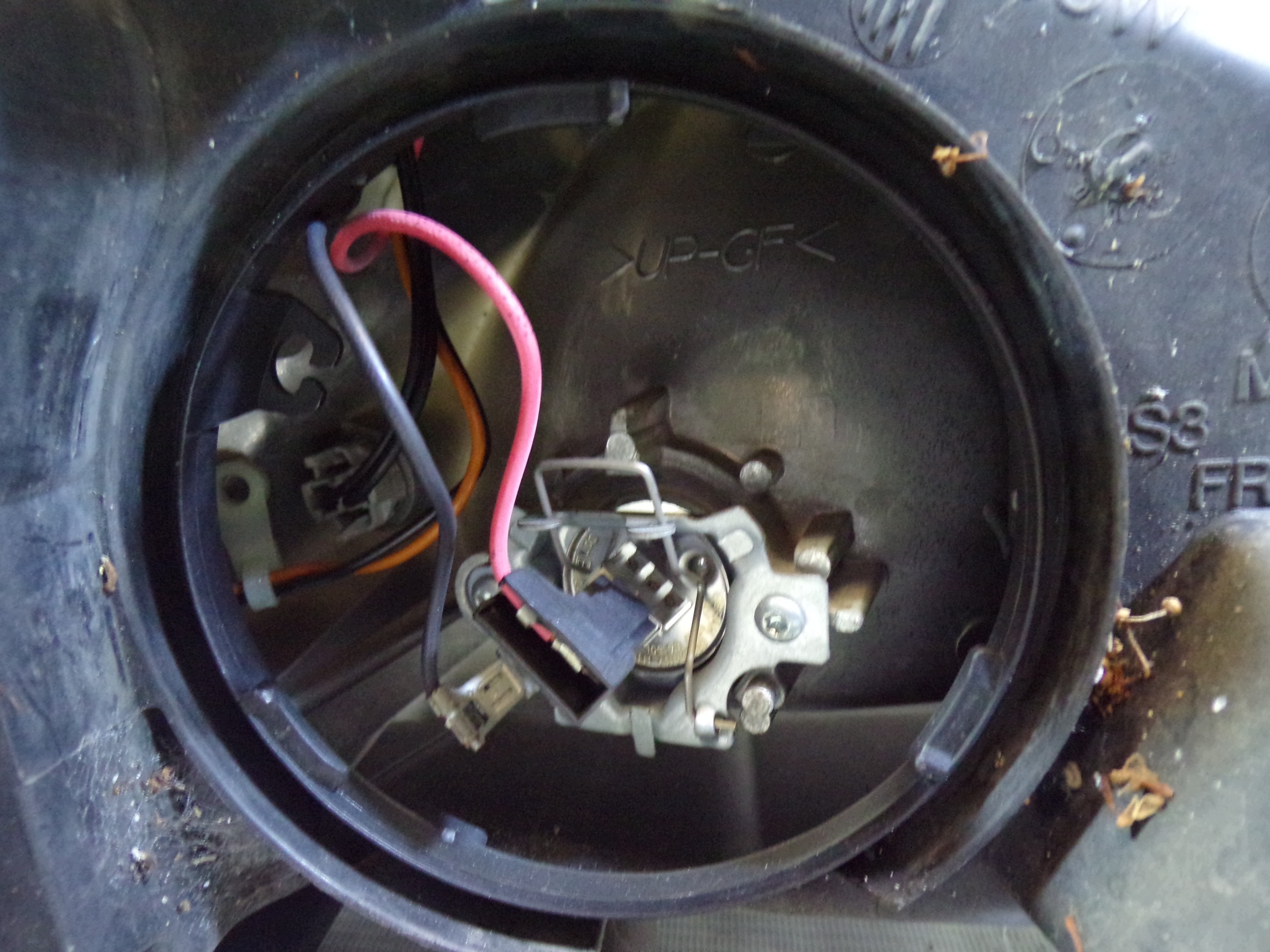 light front front left XENON PEUGEOT 607 (K)