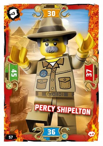 Karta Lego Ninjago Seria 5 Percy Shipelton 57