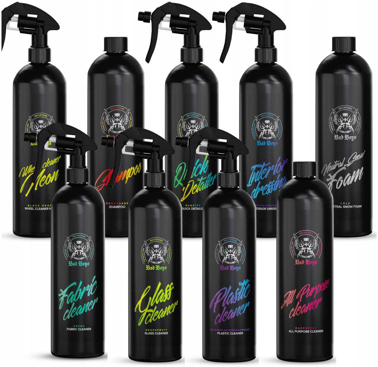 RR Customs RRC Bad Boys Mega Zestaw Kosmetyków Do Auta Detailing Prezent