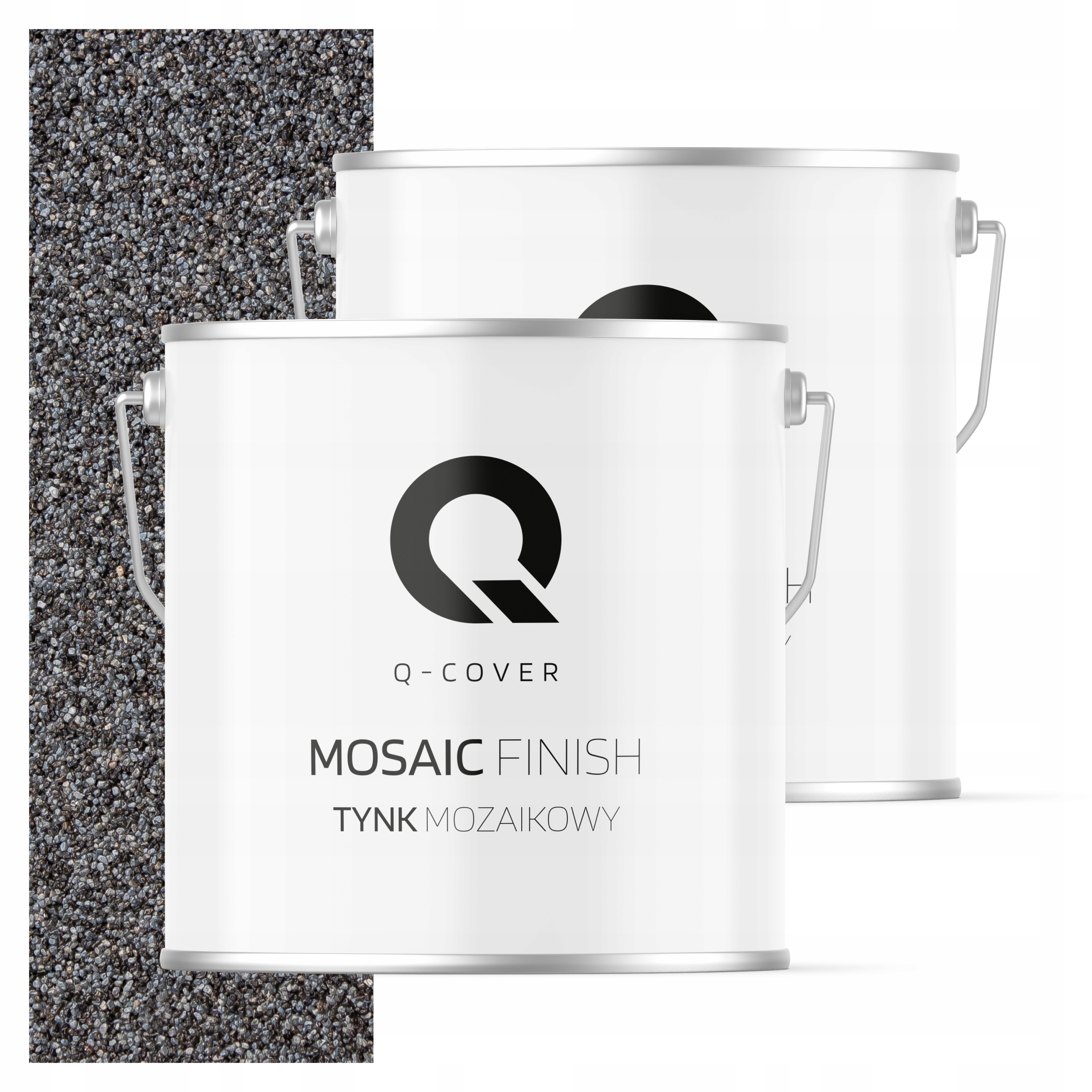 Mozaiková Omítka Mozaika 7 Kg Šedá Tmavá Grafitová M42 Ozdobná Fasáda