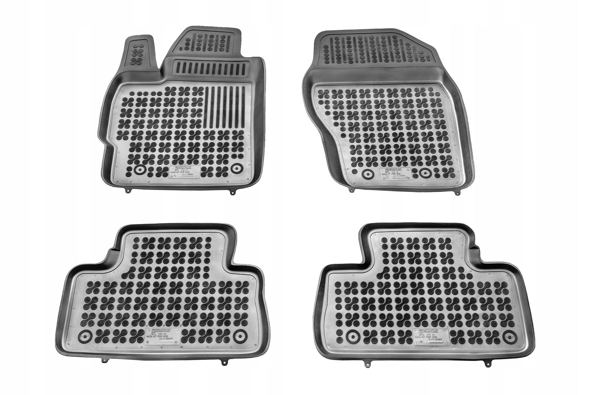 

Dywaniki gumowe Mazda CX7 2009-2012 lift. Rezaw