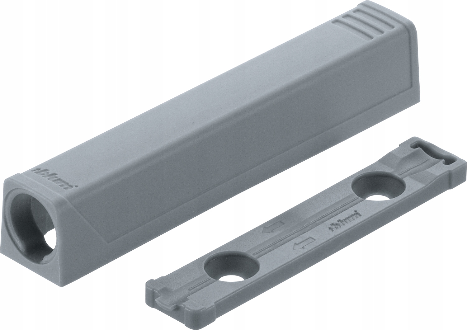 BLUM Adapter do TIP-ON krótki szary 956.1201