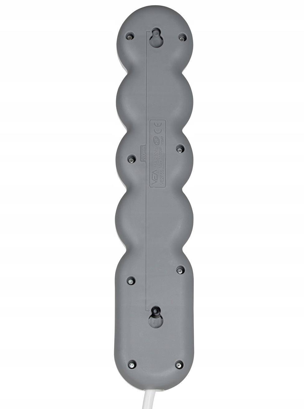 PRZEDŁUŻACZ LISTWA ZASILAJĄCA 1,5M 5 GNIAZD WYŁĄCZ Marka inna