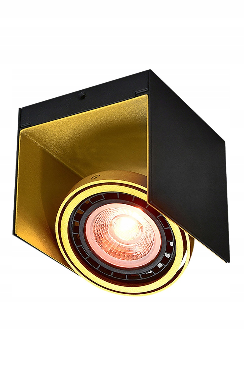 Oprawa sufitowa Verso, 1*GU10, ES111, czarno/złota