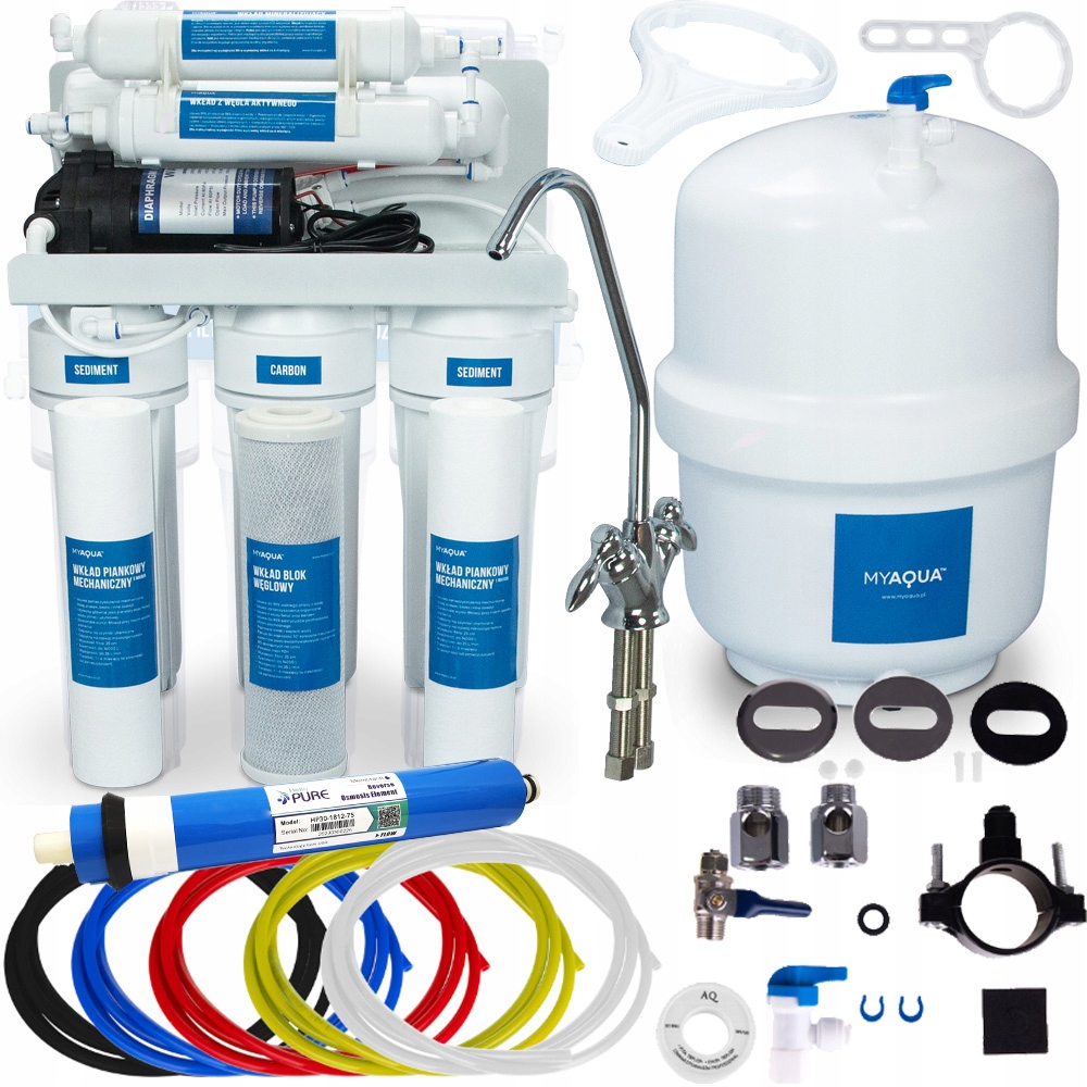 Filtr s Pompou reverzní osmóza RO6 mineralizátor