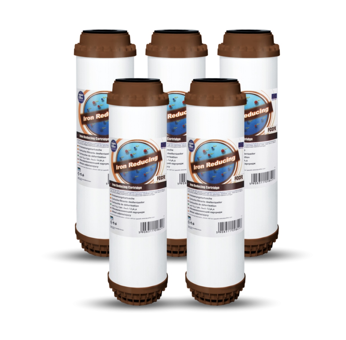 FCCFE 10" Aquafilter wkład odżelaziający filtr wody x5