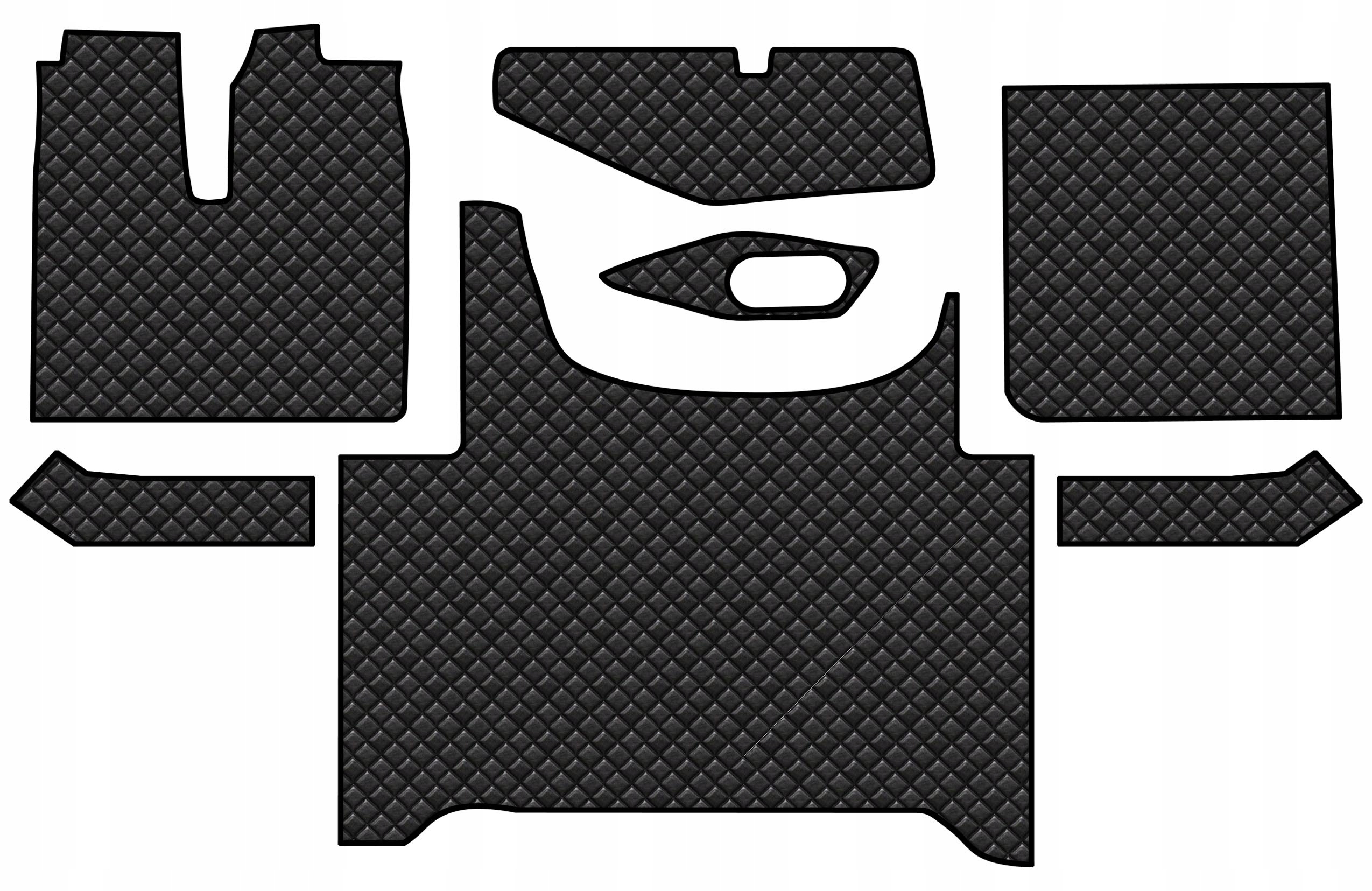 Koberce prošívané Man od roku 2020, 2 zásuvky