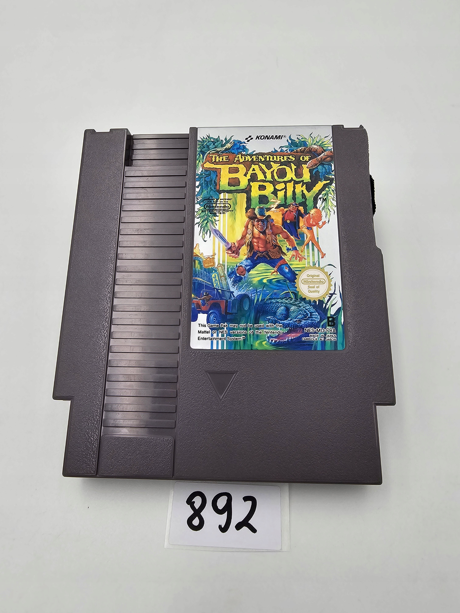 NINTENDO NES THE ADVENTURES OF BAYOU BILLY ORYGINAŁ Platforma Nintendo NES