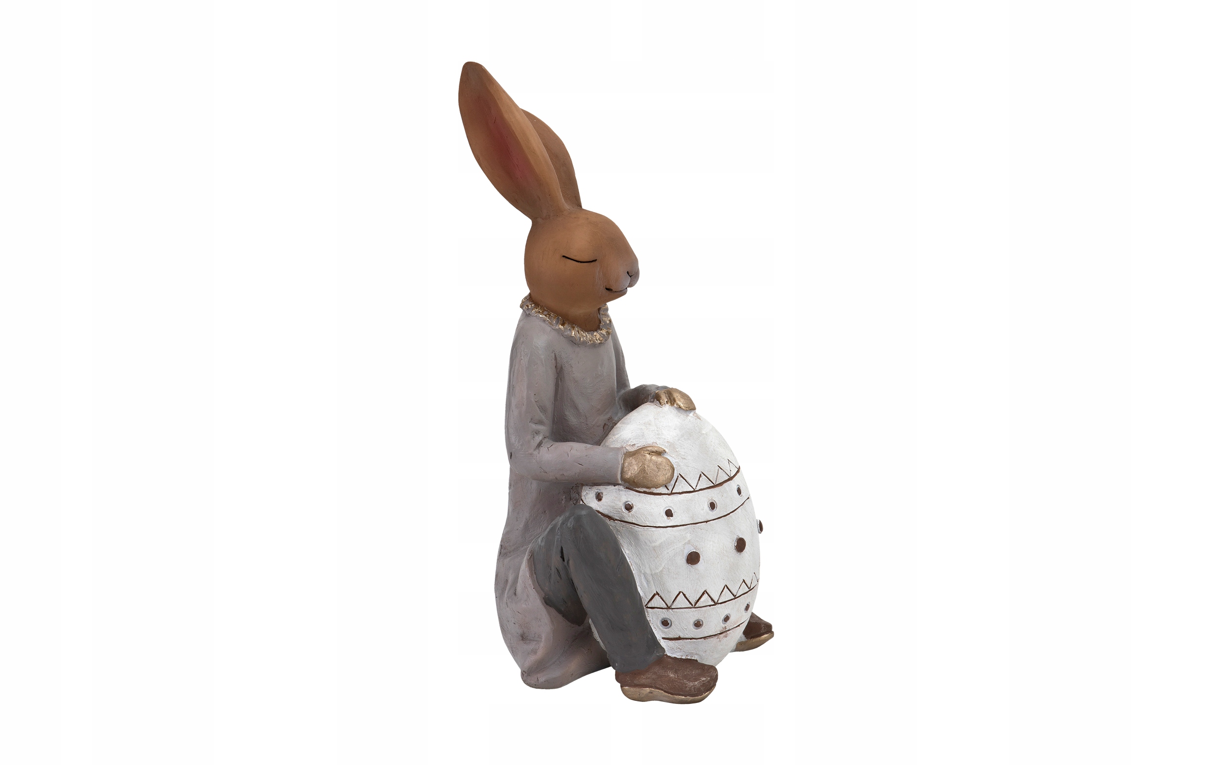 Figurka Králik pri vajíčku 42 cm chlapec