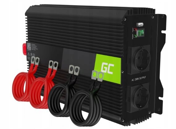 12V 230V 2000W 4000W Automobilová Měnič Napětí Čistý Sinus Usb