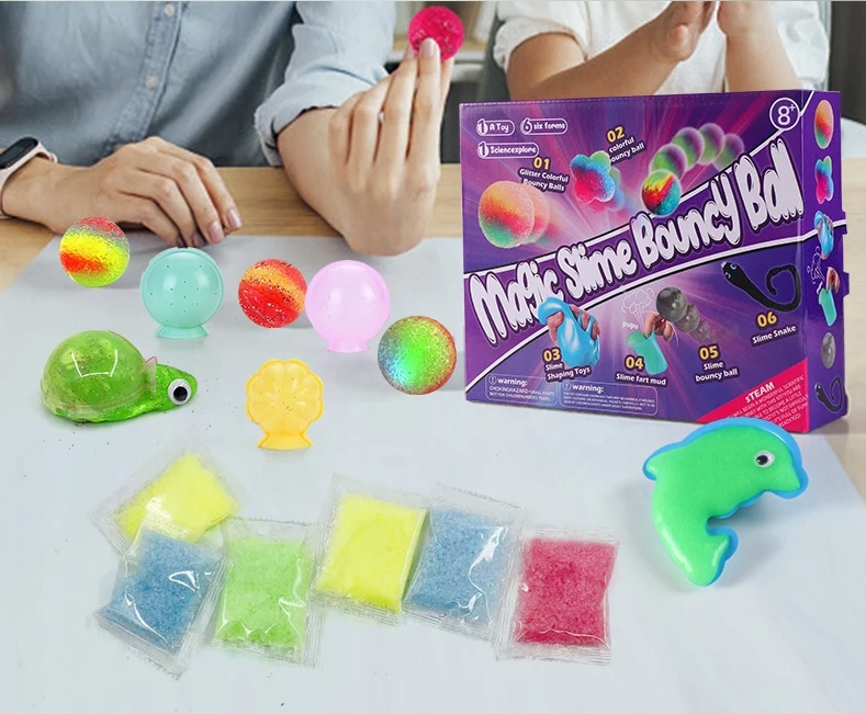 ZESTAW SLIME ZESTAW DO ROBIENIA SLIME DO ROBIENIA PIŁEK ŚWIECI W CIEMNOŚCI Kod producenta ZESTAW DO ROBIENIA SLIME