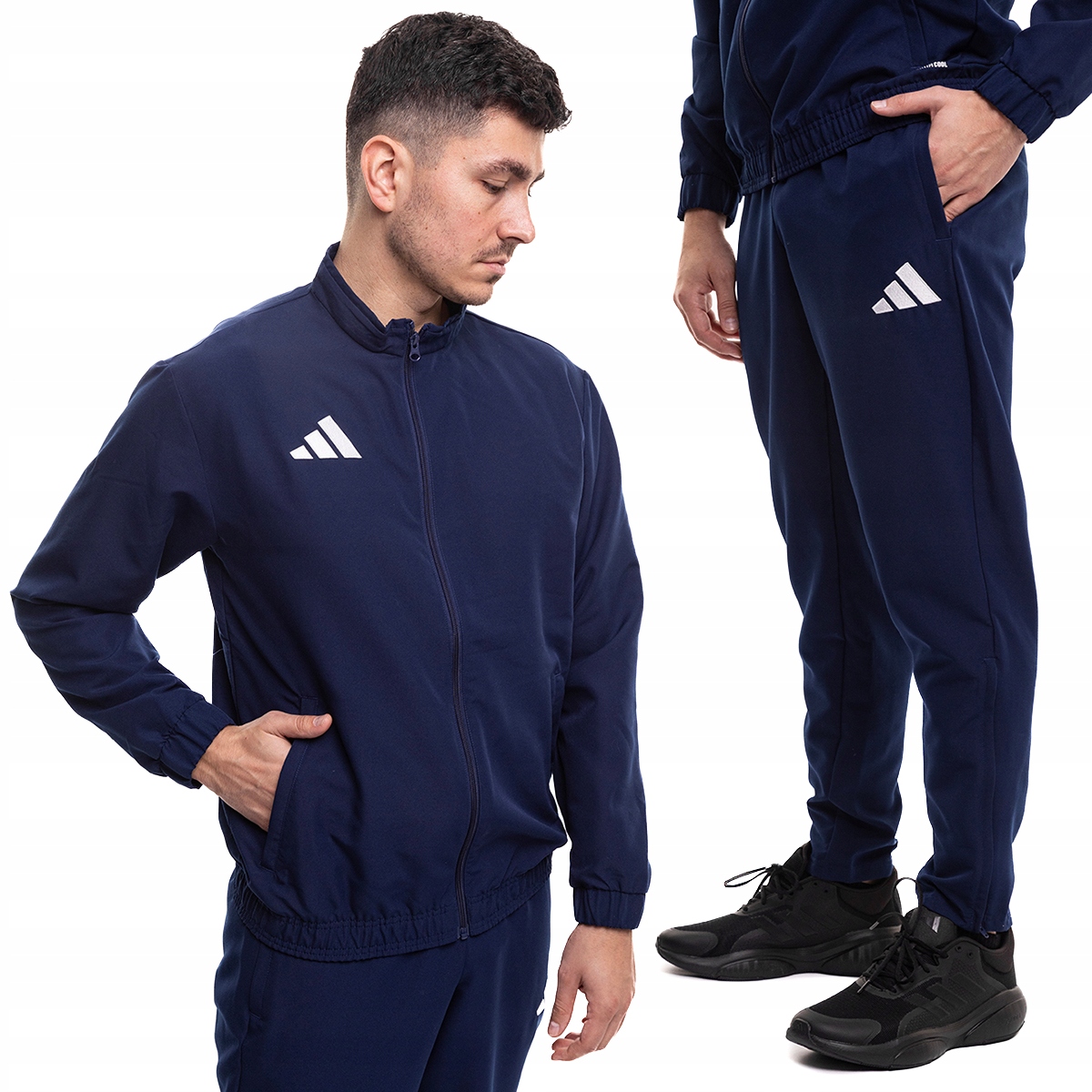 Teplákovka Pánský komplet adidas Entrada 26 Sportovní Mikina Kalhoty vel L