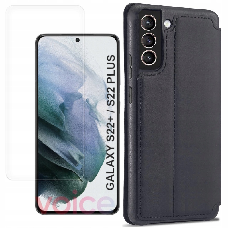 

Porządne Etui Z Klapką Do Galaxy S22+ Plus Szkło