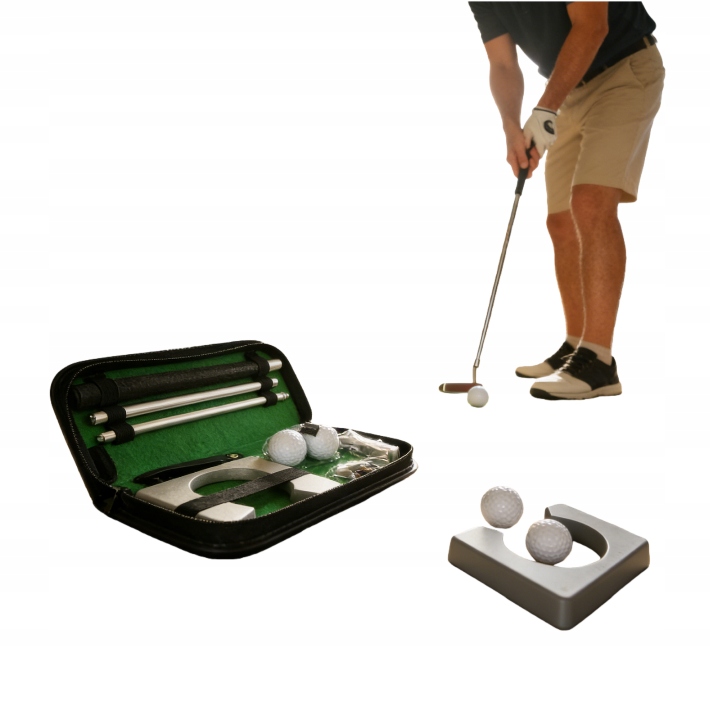 Przenośny Zestaw Do Ćwiczeń Golfa Mini Putter Akcesoria Treningowe