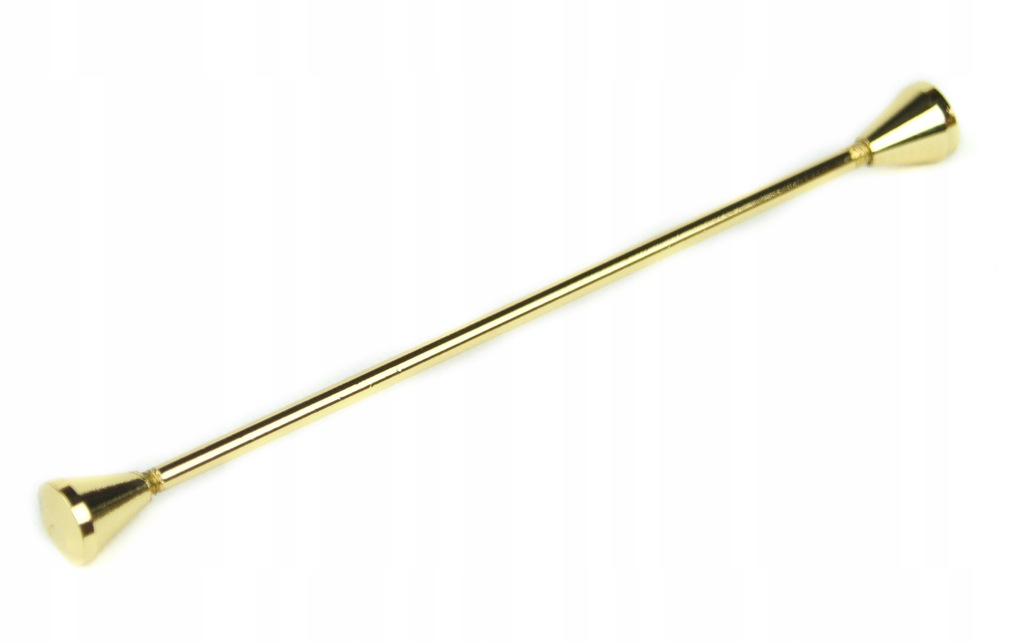 Złota Szpilka do kołnierzyka Pin collar Bar Szerokość 5 mm