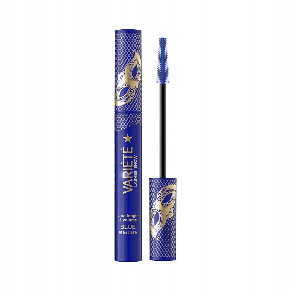EVENLINE COSMETICS Tusz Do Rzęs Niebieski Wydłużający I Pogłębiający 24h