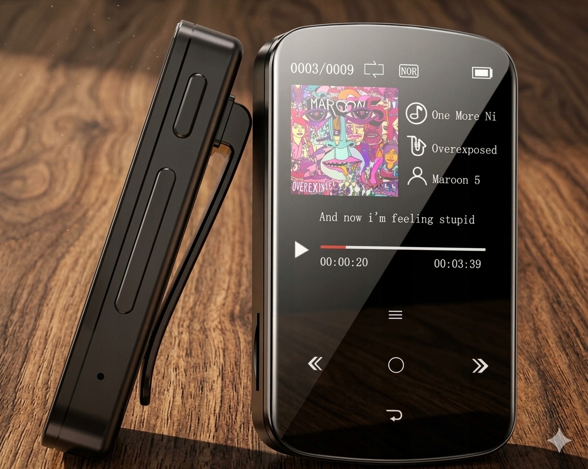 Benjie M9 MP3 Přenosný přehrávač Oled displej, Bluetooth 5.2