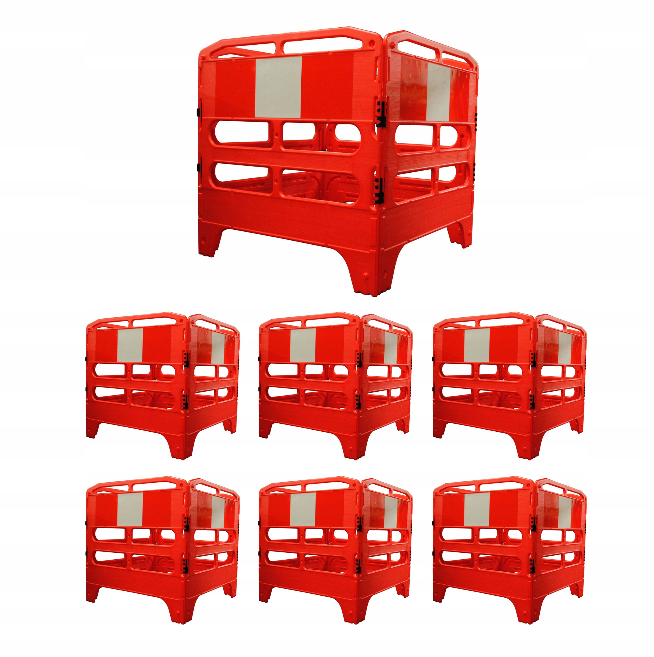 Barierka składana PCV 1.00m Gardian Zestaw 20 szt