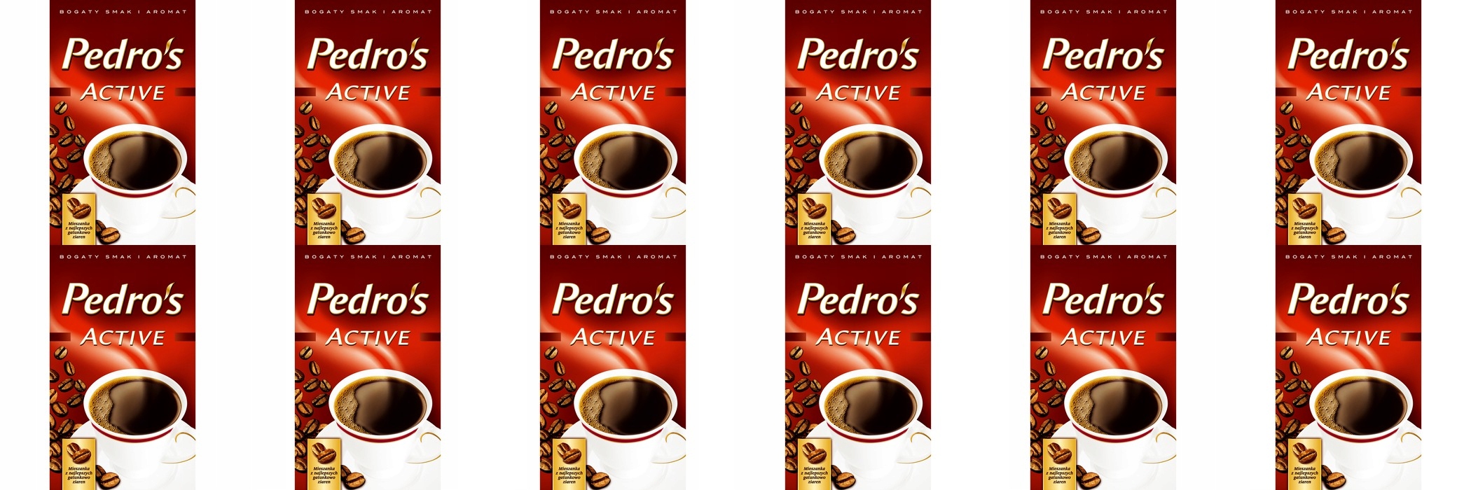 12x 250g Pedro's Active kawa mielona Karton