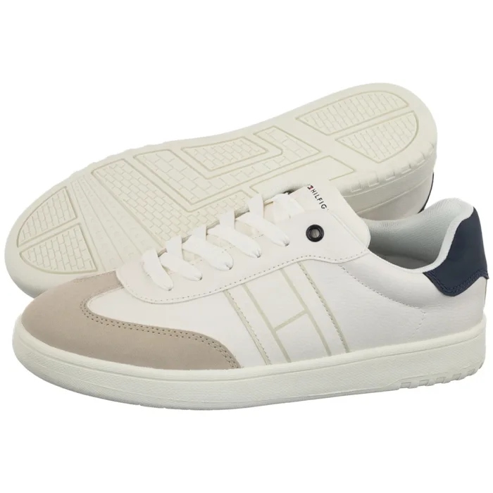Dámské tenisky Tommy Hilfiger Low Cut Beige T3X9-34355 Bílé