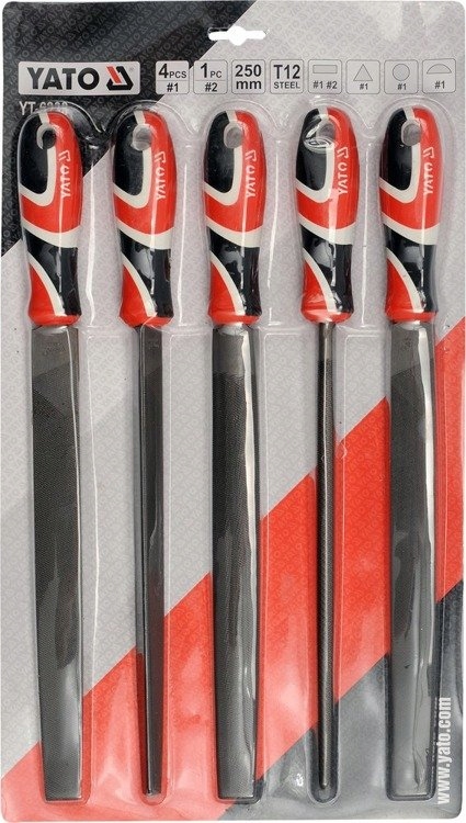 YATO YT-6238 PILNIKI DO METALU 250MM 5SZT Kod producenta YT-6238