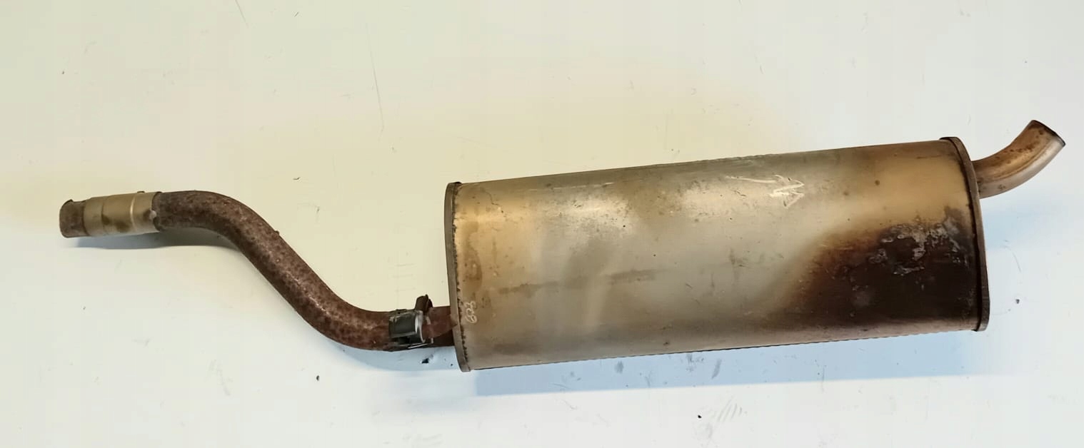 OPEL CORSA E muffler, exhaust KONCOWY