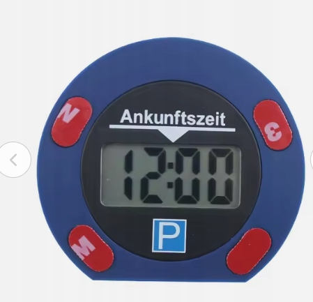 Цифровой парковочный счетчик Cartrend 692536 ANKUNFTSZEIT
