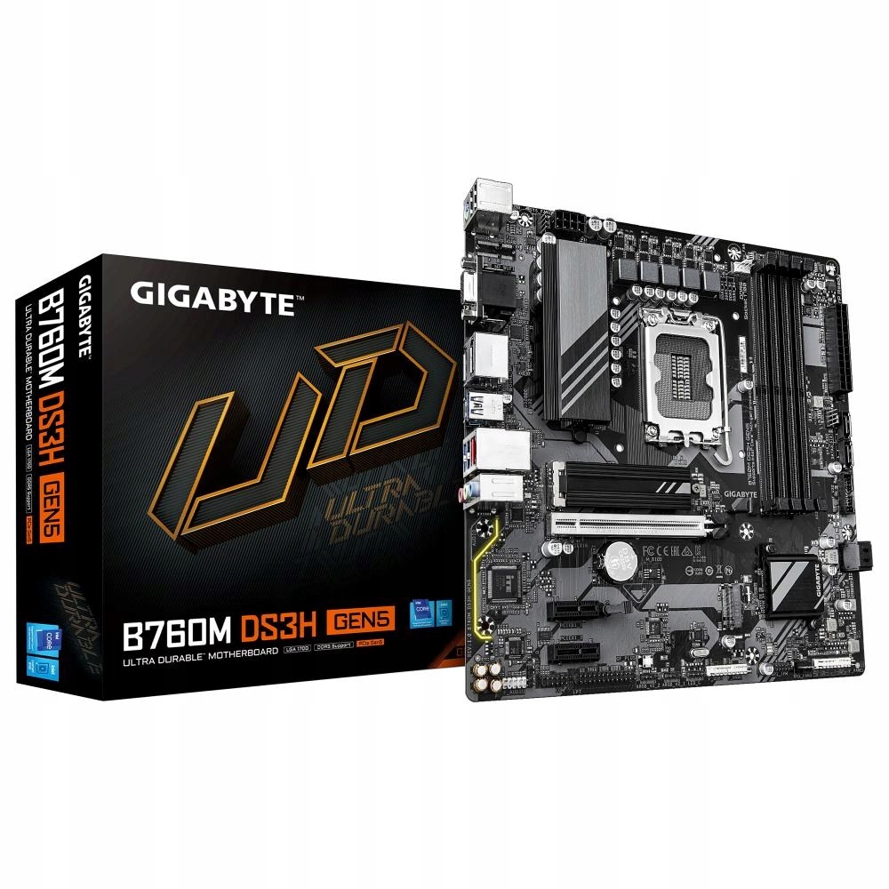 Gigabyte B760M DS3H GEN5/ Lga 1700/ mATX B760M DS3H GEN5