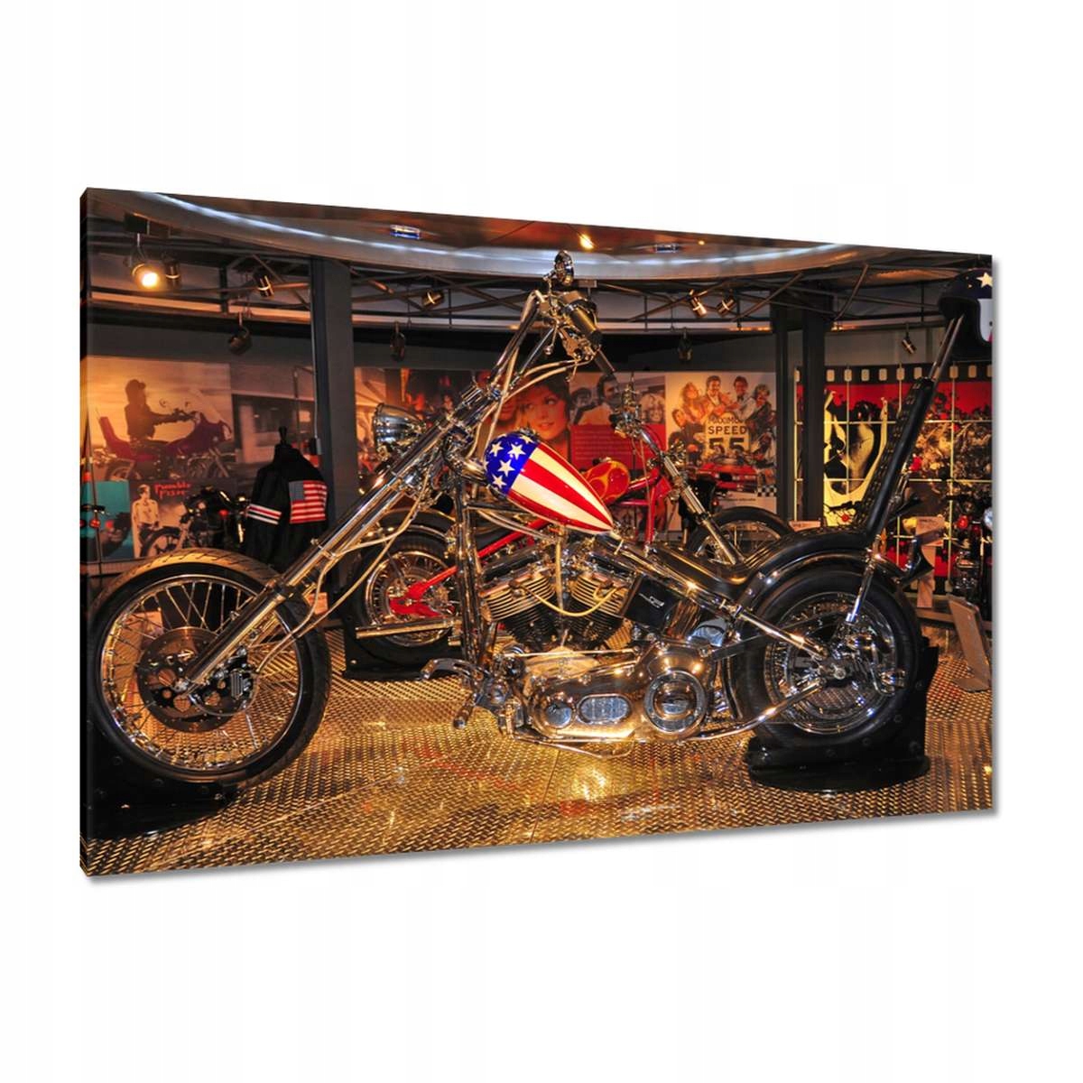 Obrazy 120x80 Chopper Easy Rider Motor