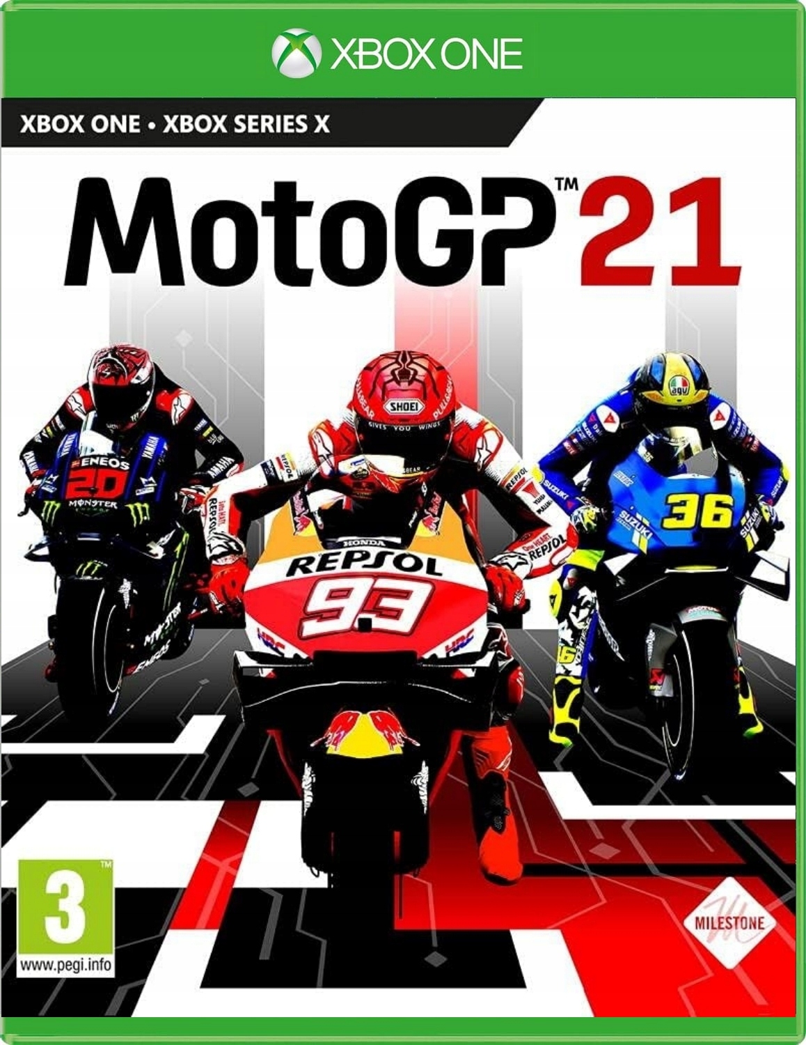 MotoGP 21 MOTO GP 2021 - XBOX ONE / SERIES X - Płyta Blu-ray