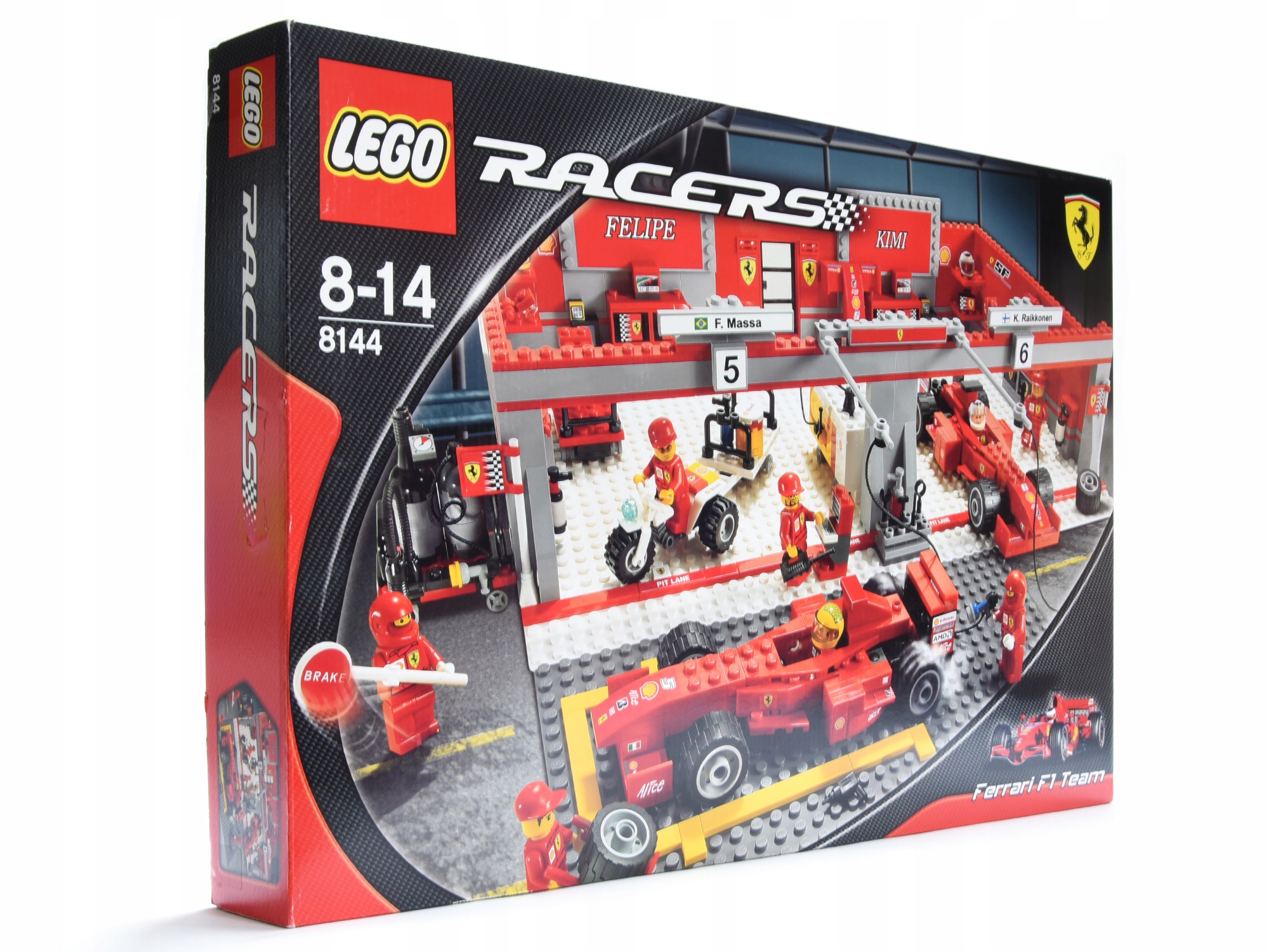 Ferrari F1 Team 8144 - LEGO® Ferrari™ - Building Instructions