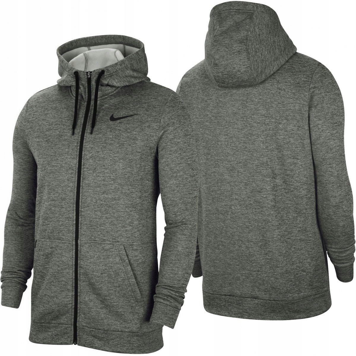Nike pánská rozepínací mikina sportovní dri-fit thermo CU6231-071 M