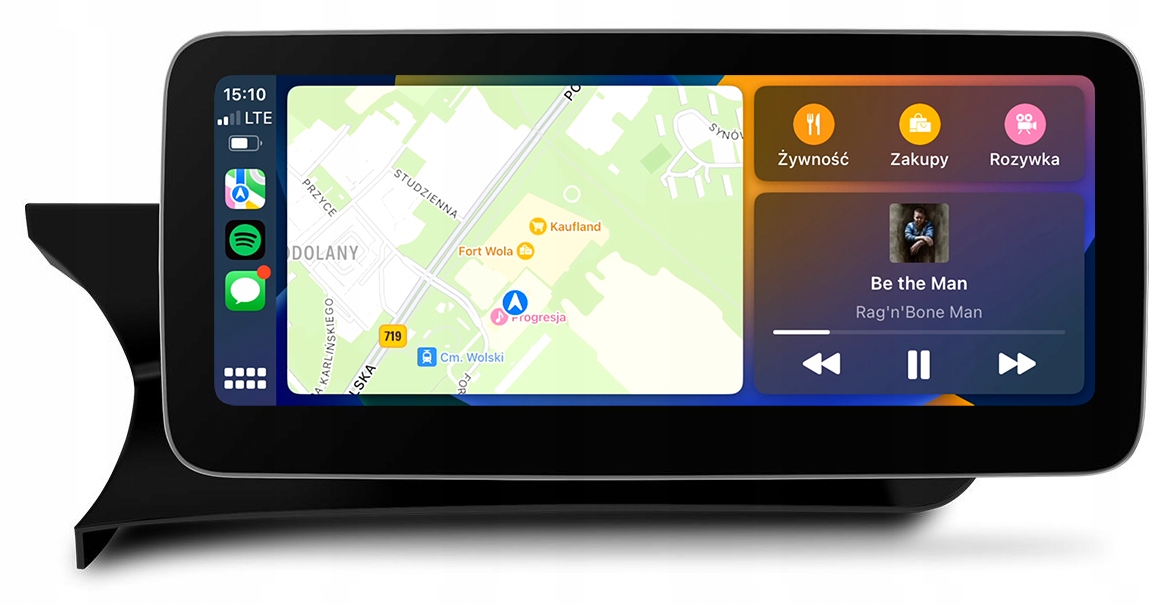 Mercedes W204 Polift Rádio Navigace Android Auto Apple Carplay Linux
