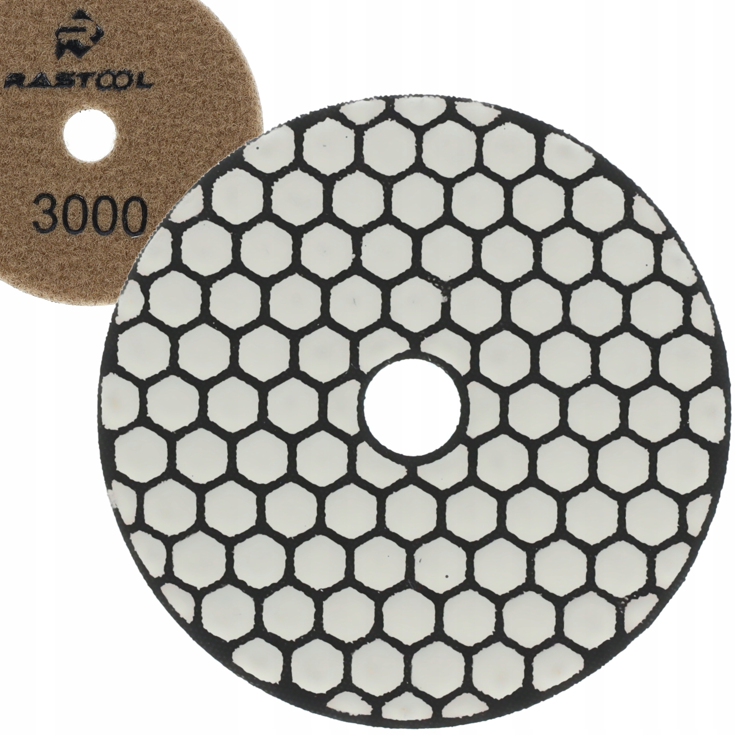 TARCZA DIAMENTOWA POLERSKA SZLIFIERSKA RZEP G3000