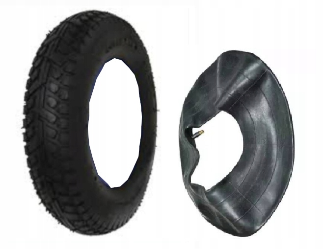 OPONA Z DĘTKĄ DO TACZKI WÓZKA MOCNA 400X8 *6PR*